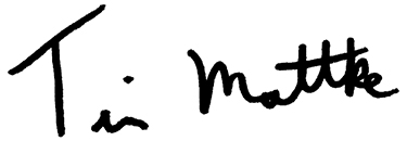 Tim Mattke Signature